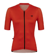 Jersey Ciclismo M/C Mujer GW Clip Basic Cereza